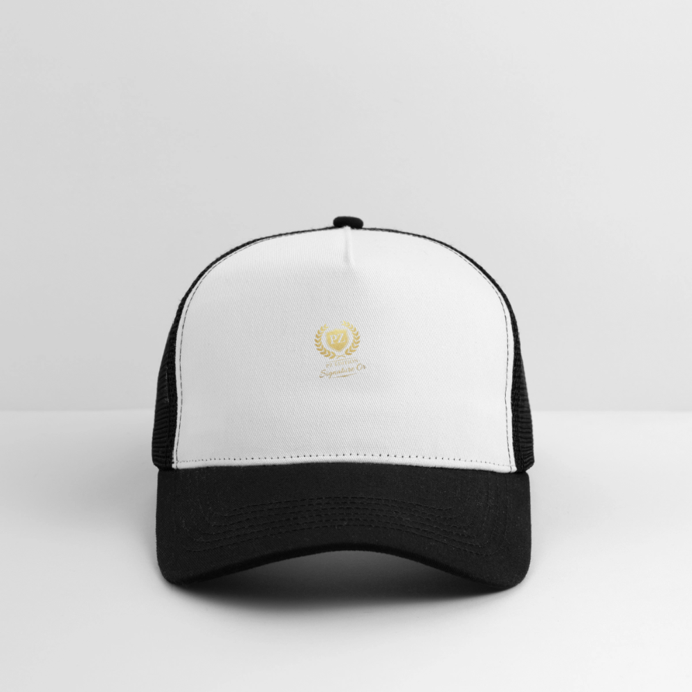 PZ- Édition Signature Or Casquette Premium - blanc/noir