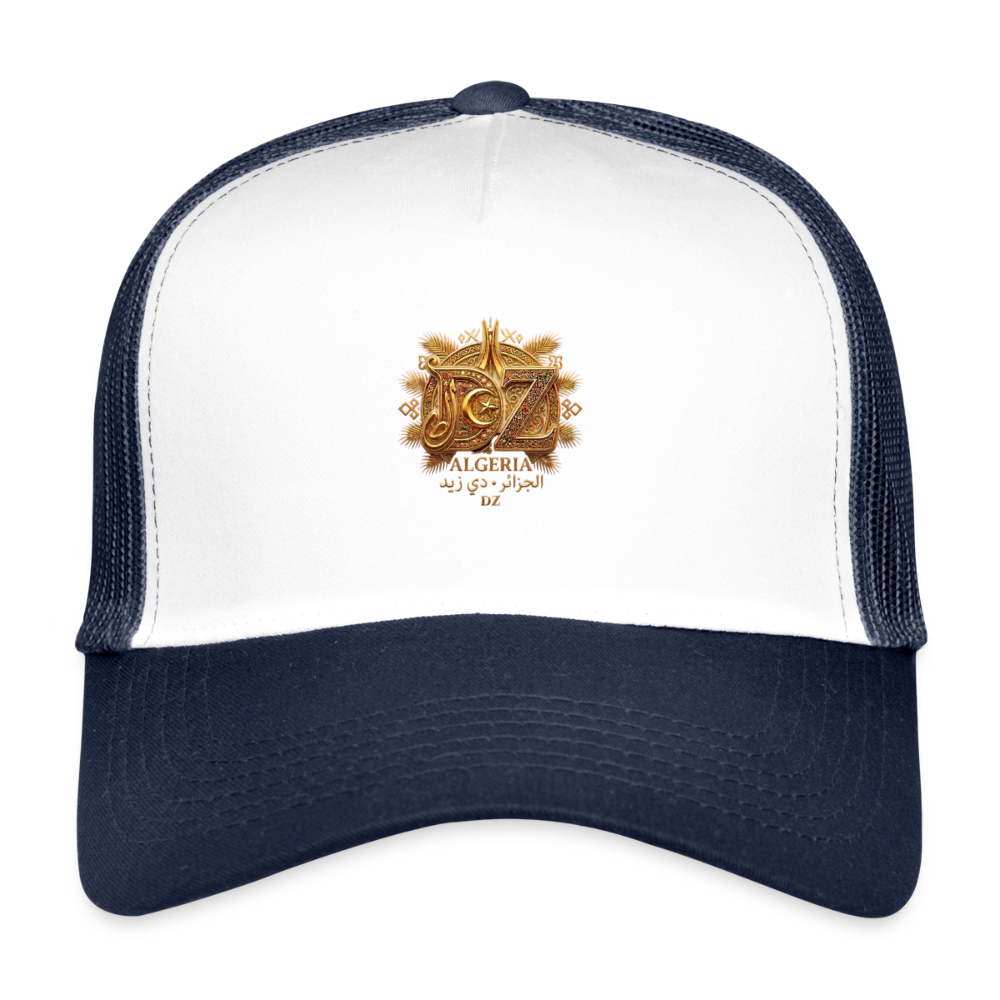 Casquette DZ - blanc/marine