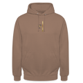 Hoodie Premium PZ- Édition Signature Or - moka