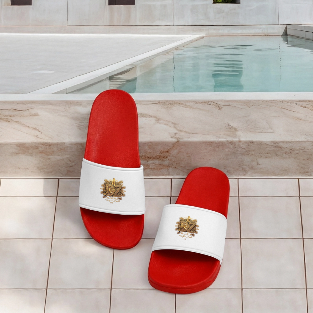 Claquettes  DZ Algeria - rouge