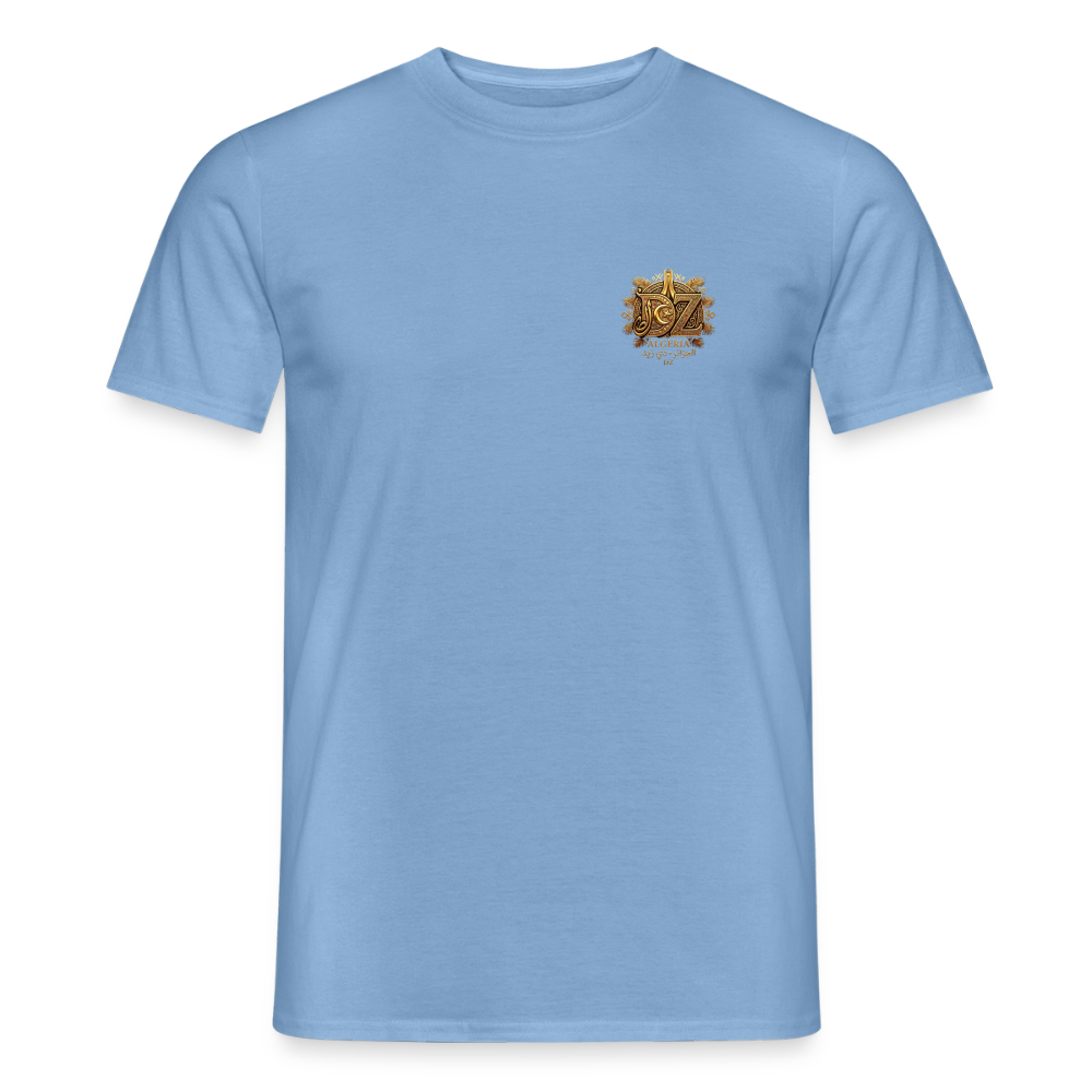 T-shirt Homme DZ Algeria - carolina blue