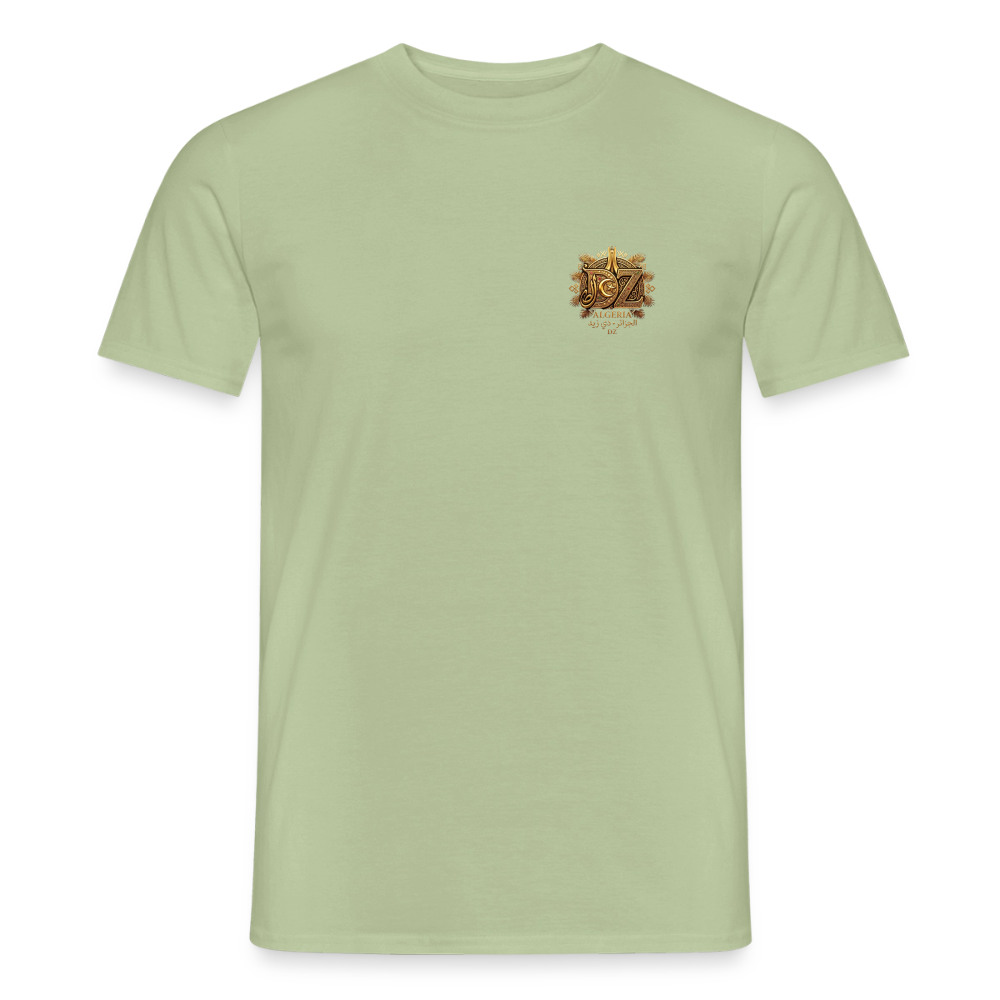T-shirt Homme DZ Algeria - vert sauge