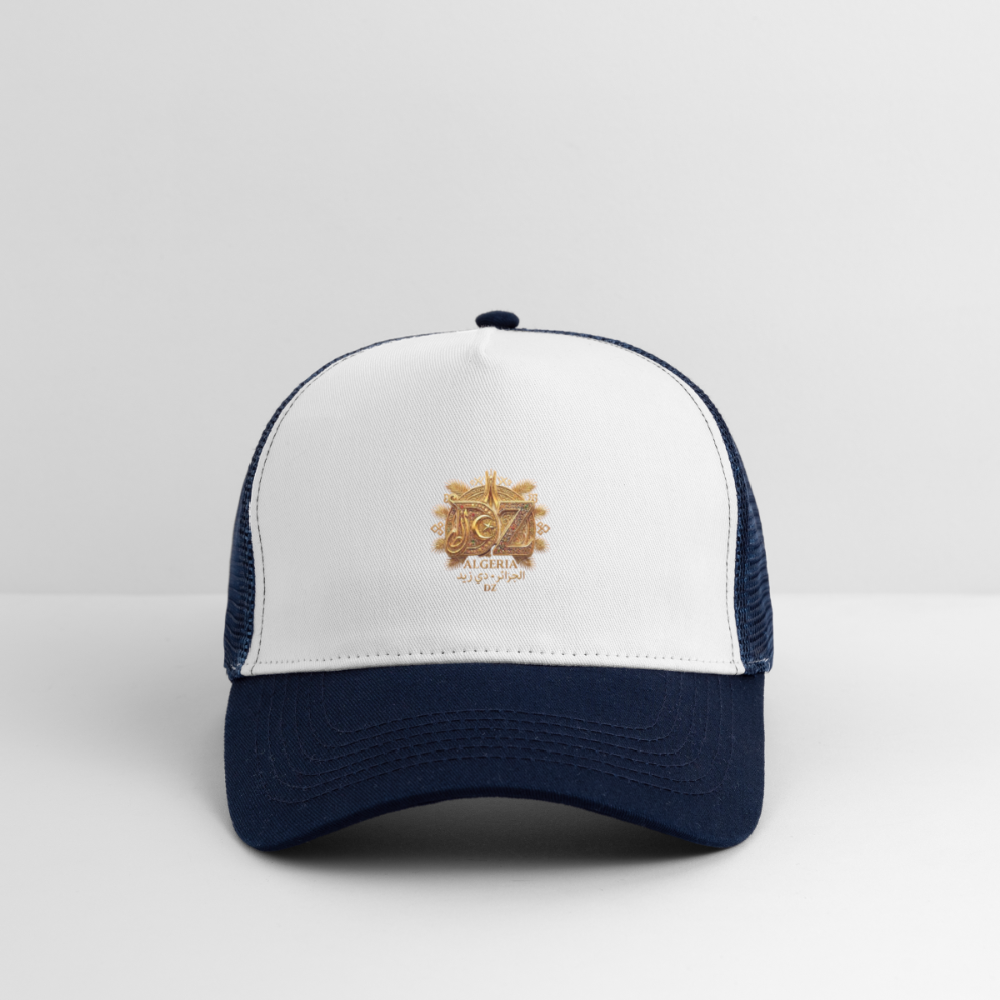 Casquette DZ - blanc/marine