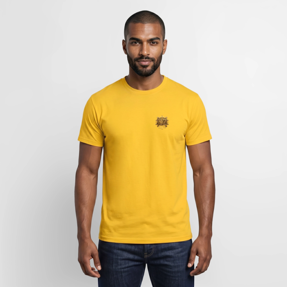 T-shirt Homme DZ Algeria - jaune
