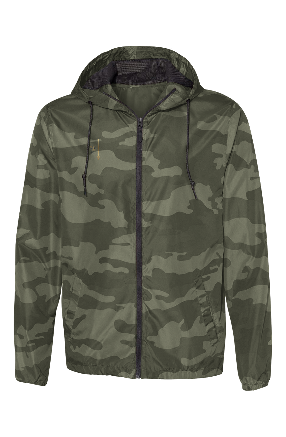 Forest Camo Windbreaker