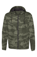 Forest Camo Windbreaker