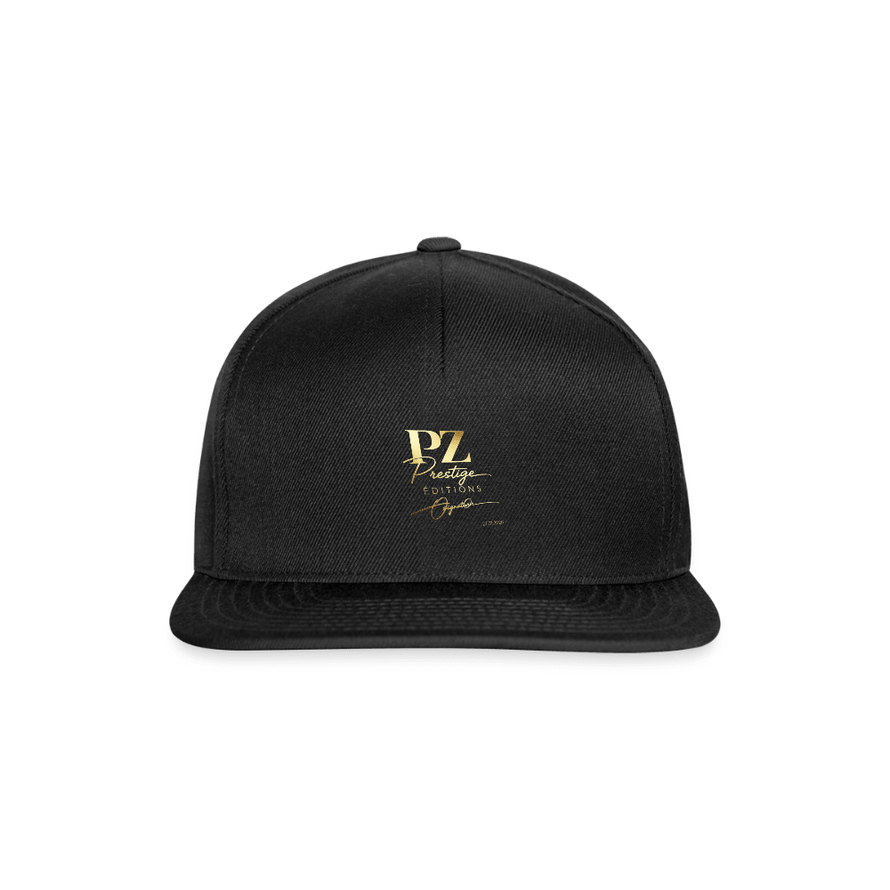 Casquette PZ Prestige - Édition "Black & Gold Signature" - PZ Prestige Officiel