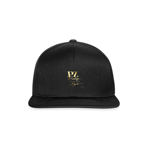 Casquette PZ Prestige - Édition "Black & Gold Signature" - PZ Prestige Officiel