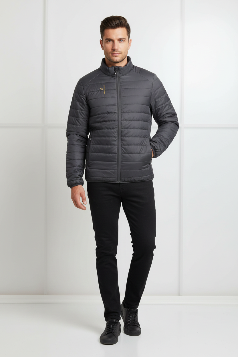 Doudoune Carbon PZ Prestige portée par un mannequin