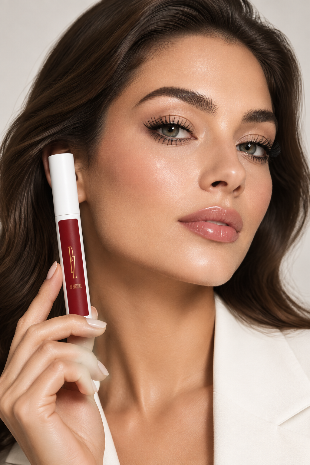 Portrait mannequin avec le mascara PZ Prestige
