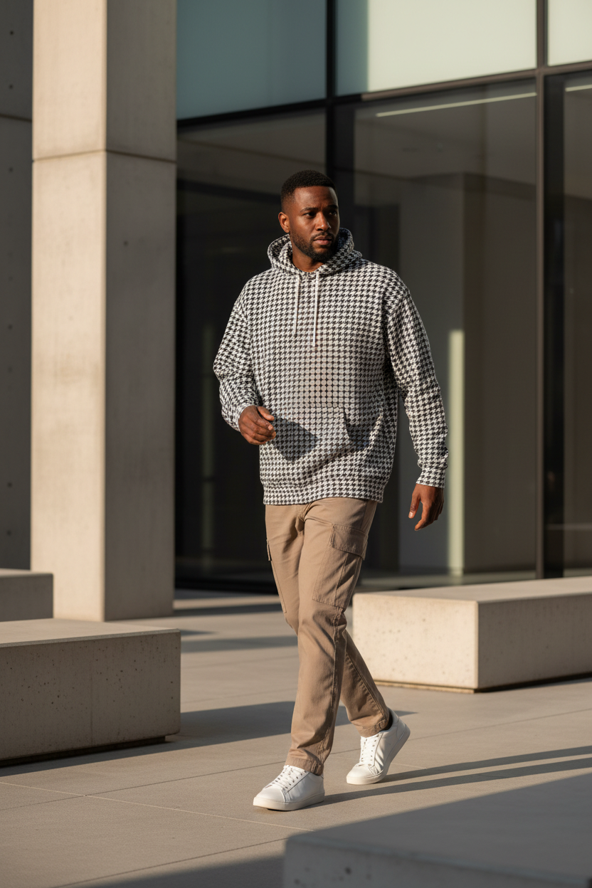 Sweat PZ Prestige porté en extérieur