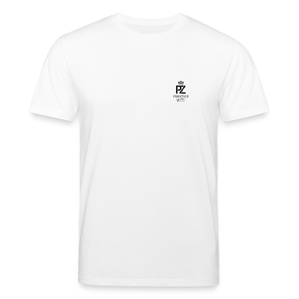 T-shirt Signature - Édition Black sur Blanc Albâtre - PZ Prestige Officiel